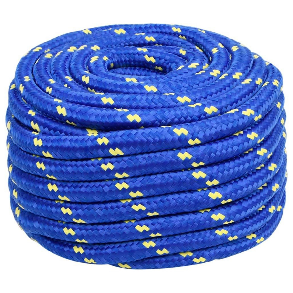 VIDAXL Corde de bateau Bleu 20 mm 25 m Polypropylene