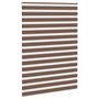 Voir la diapositive 3 : VIDAXL Store zebre marron 155x230cm largeur du tissu 150,9cm polyester
