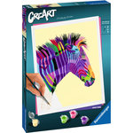 RAVENSBURGER Tableau Zèbre- 24x30 cm - CreArt