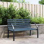 Voir la diapositive 1 : VIDAXL Banc de jardin 120 cm Gris Bois