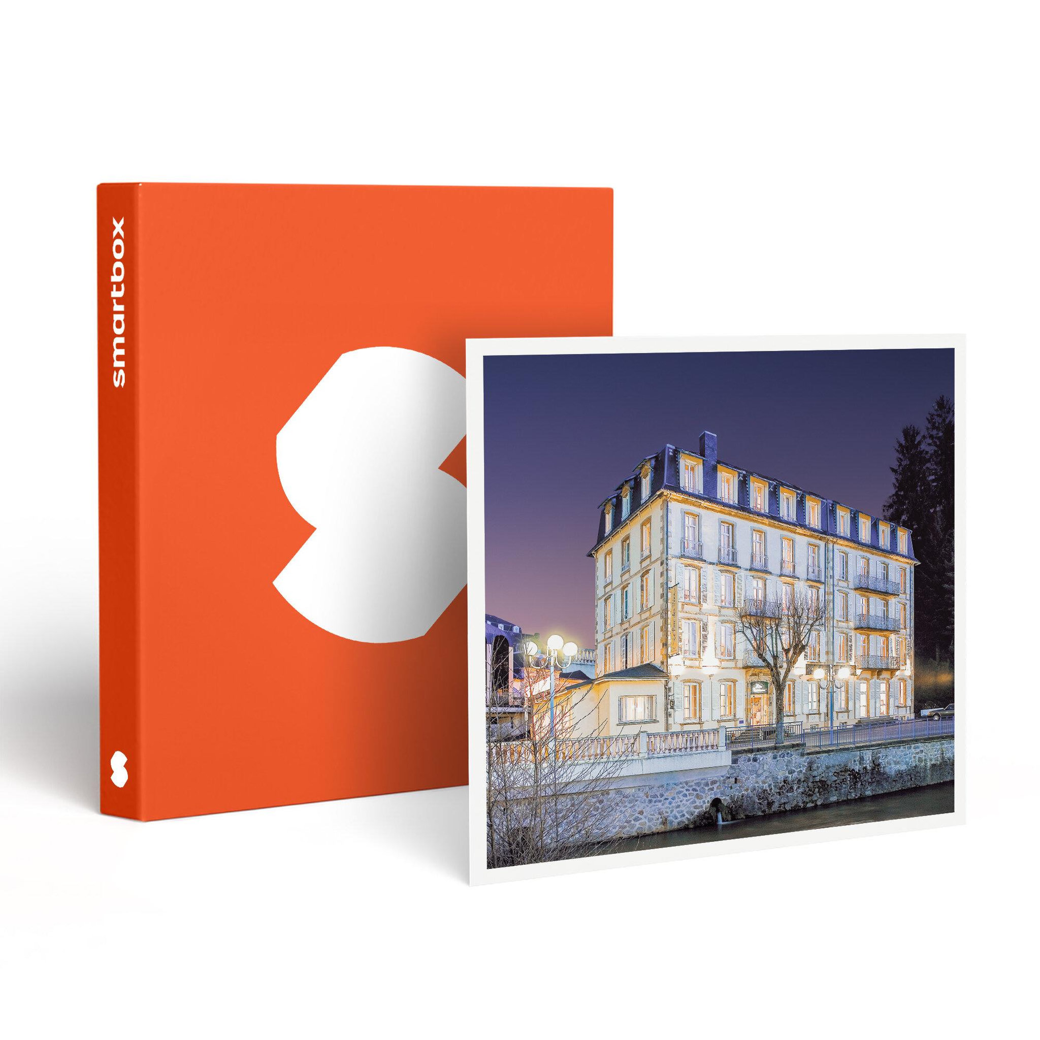Smartbox 2 jours en hôtel de style belle époque avec spa et cocktail près de clermont-ferrand - coffret cadeau séjour