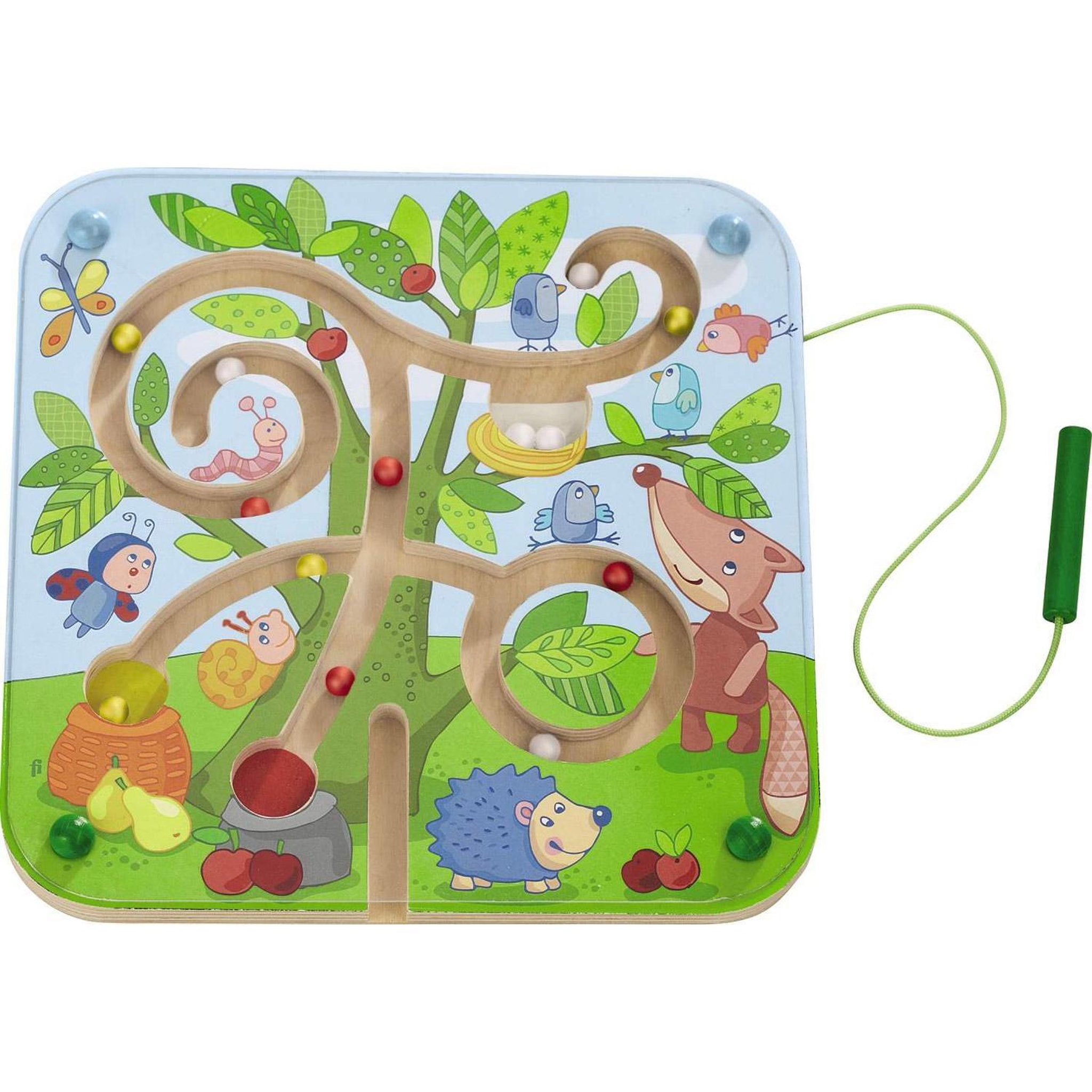 Voir la diapositive 1 : Haba Jeu magnétique Arbre labyrinthe