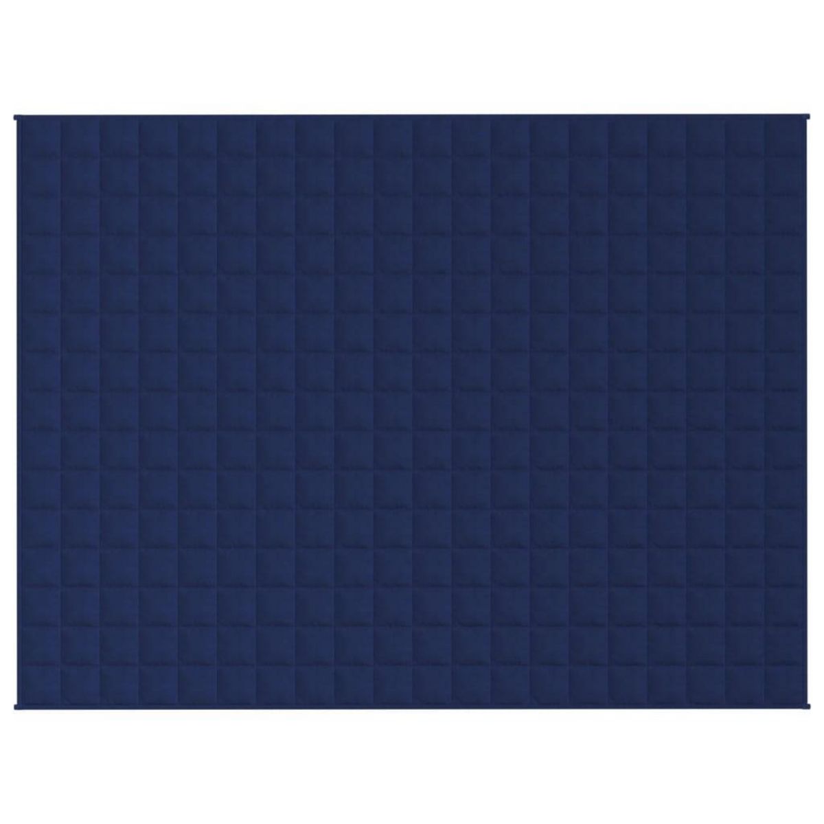 VIDAXL Couverture lestee Bleu 152x203 cm 11 kg Tissu