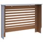 Voir la diapositive 5 : VIDAXL Cache-radiateur anthracite 112x19x81,5 cm MDF