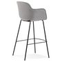 Voir la diapositive 4 : Paris Prix Tabouret de Bar Design  Largesa  107cm Gris