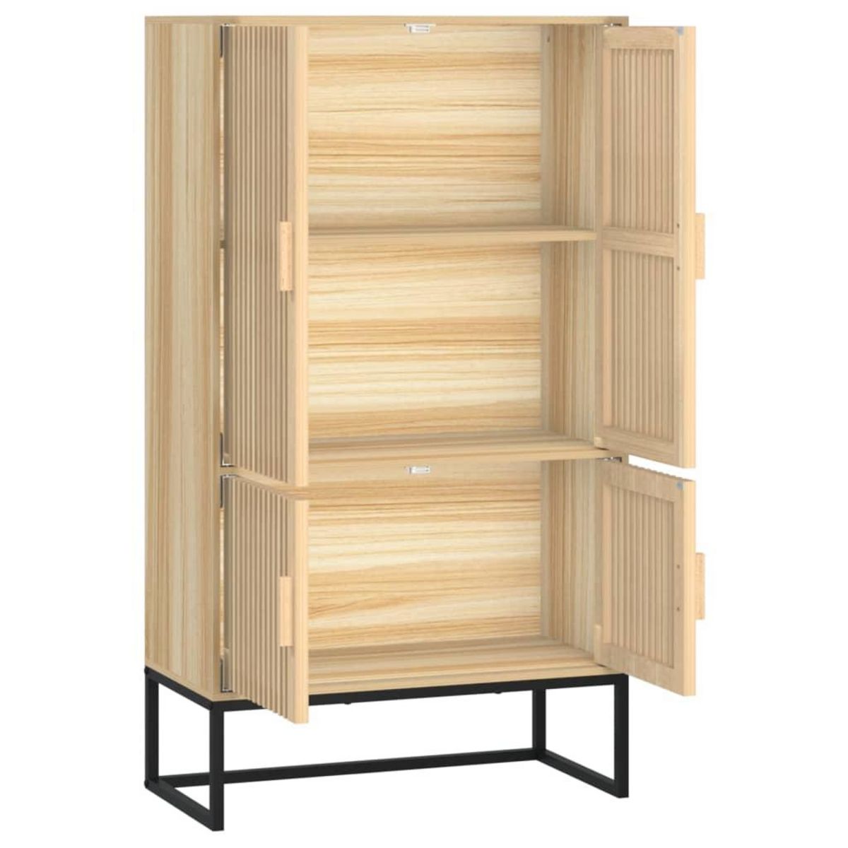 VIDAXL Buffet haut 70x35x125 cm bois d'ingenierie