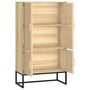 Voir la diapositive 4 : VIDAXL Buffet haut 70x35x125 cm bois d'ingenierie