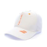 BABOLAT Casquette he/Orange Homme Babolat Curve. Coloris disponibles : Blanc