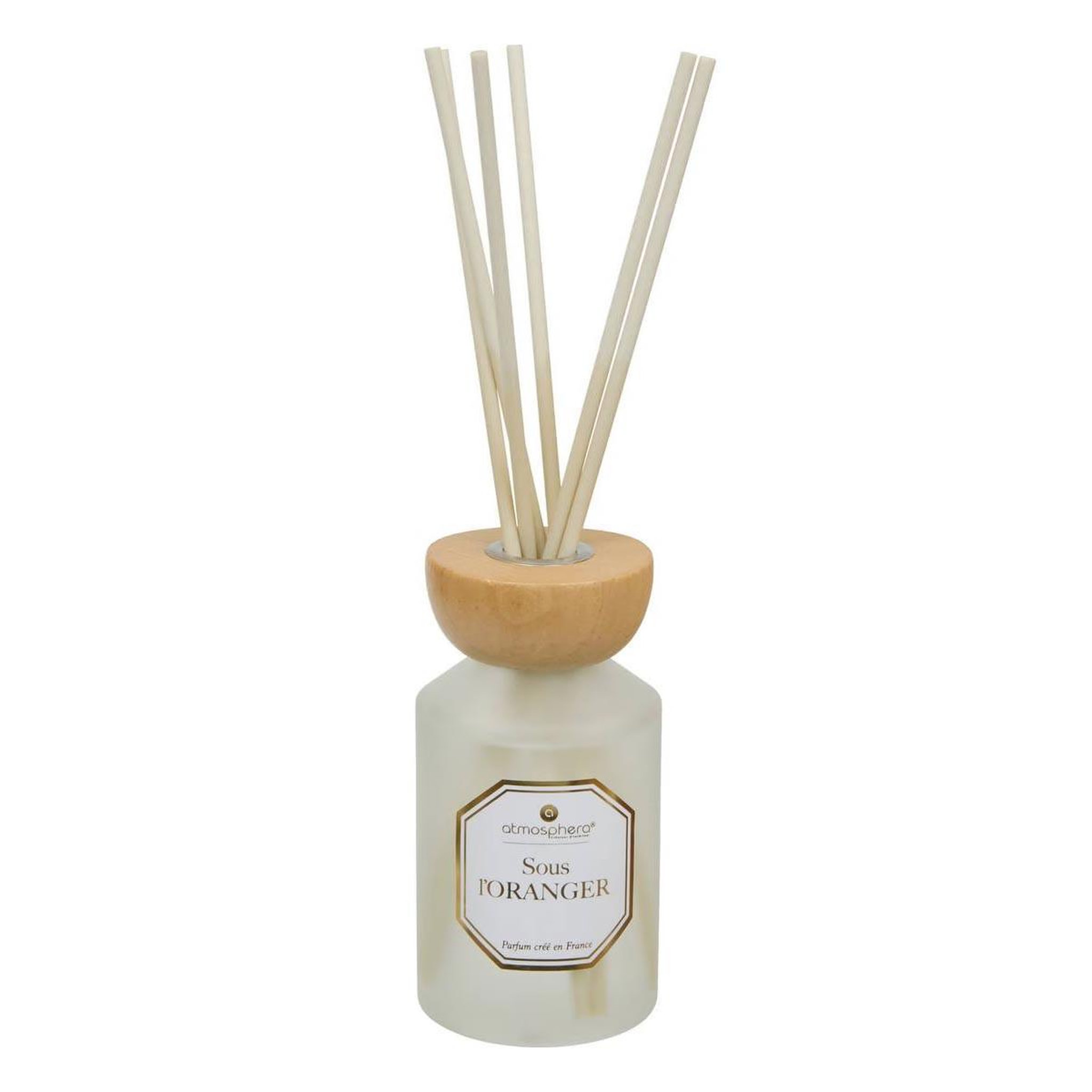 ATMOSPHERA Diffuseur de parfum en verre  elisa  200ml sous l'oranger