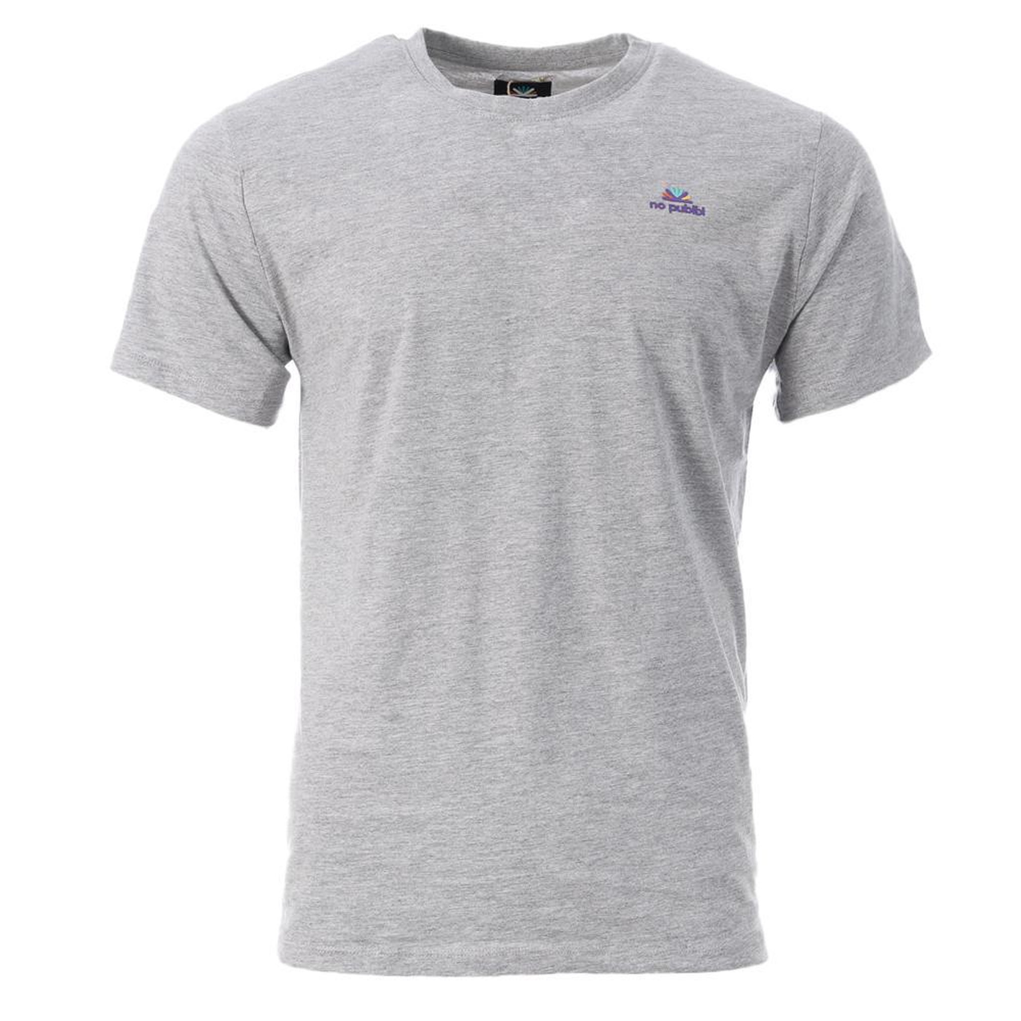 No Publik T shirt  Homme No Publik Brand. Coloris disponibles : Gris