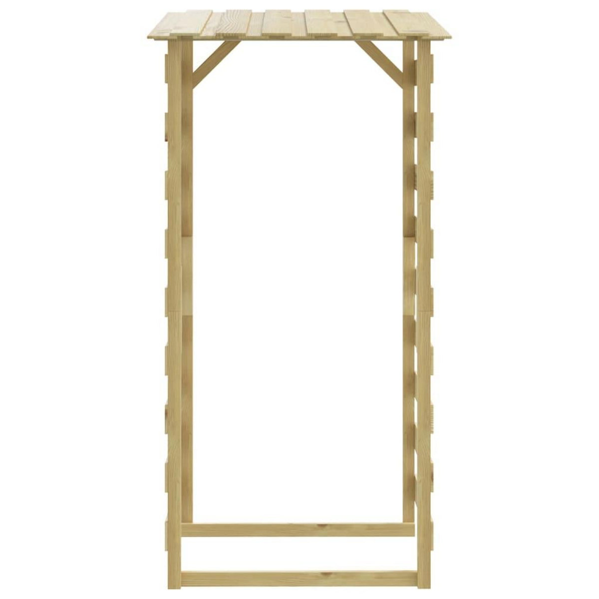 VIDAXL Pergola avec toit 100x90x200 cm Bois de pin impregne