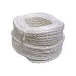 Corderies tournonaises Cordage polypropylène blanc 12mm couronne de 100m CORDERIES TOURNONAISES 31 1744