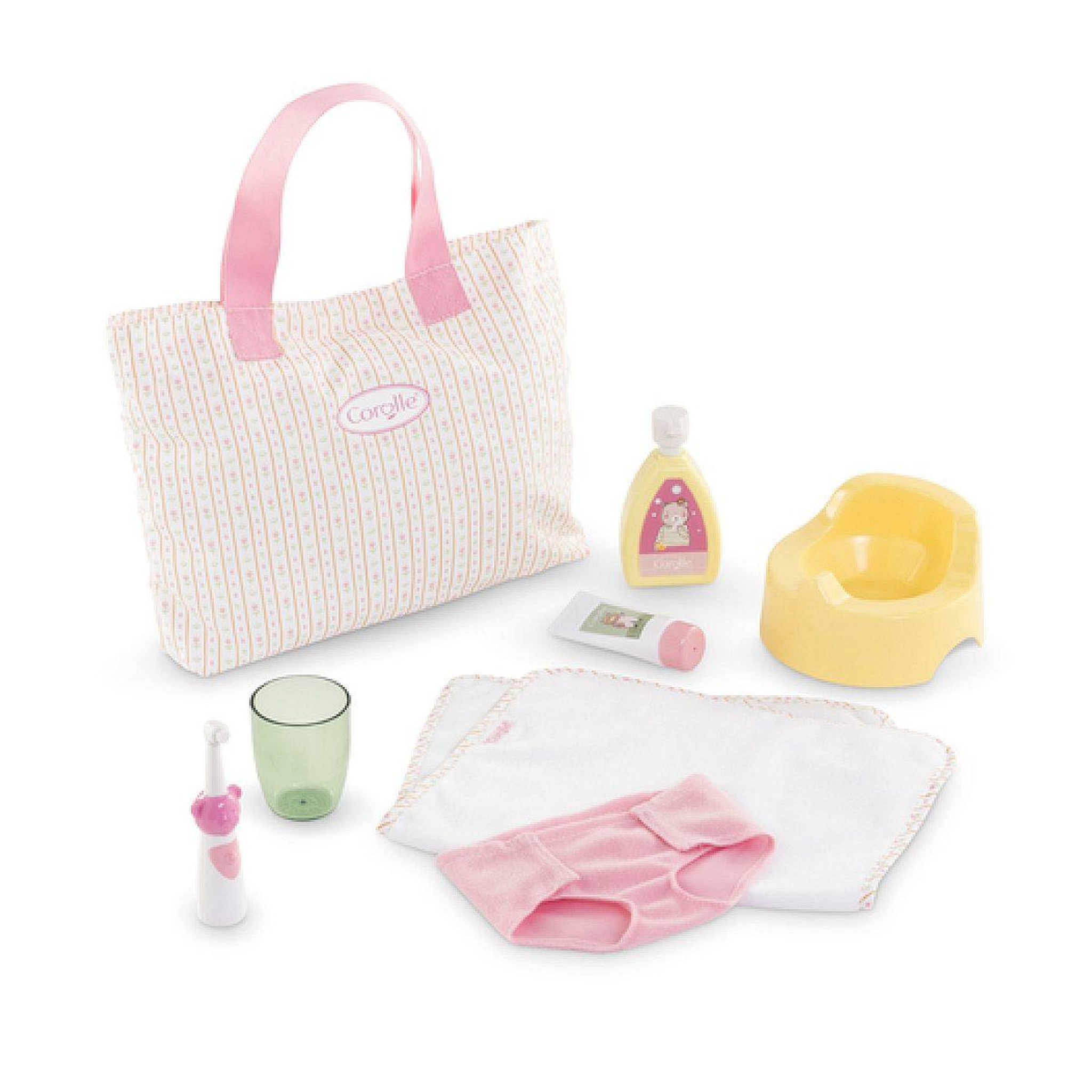 Voir la diapositive 3 : Corolle Bb30/36 coffret accessoires a langer tulipes