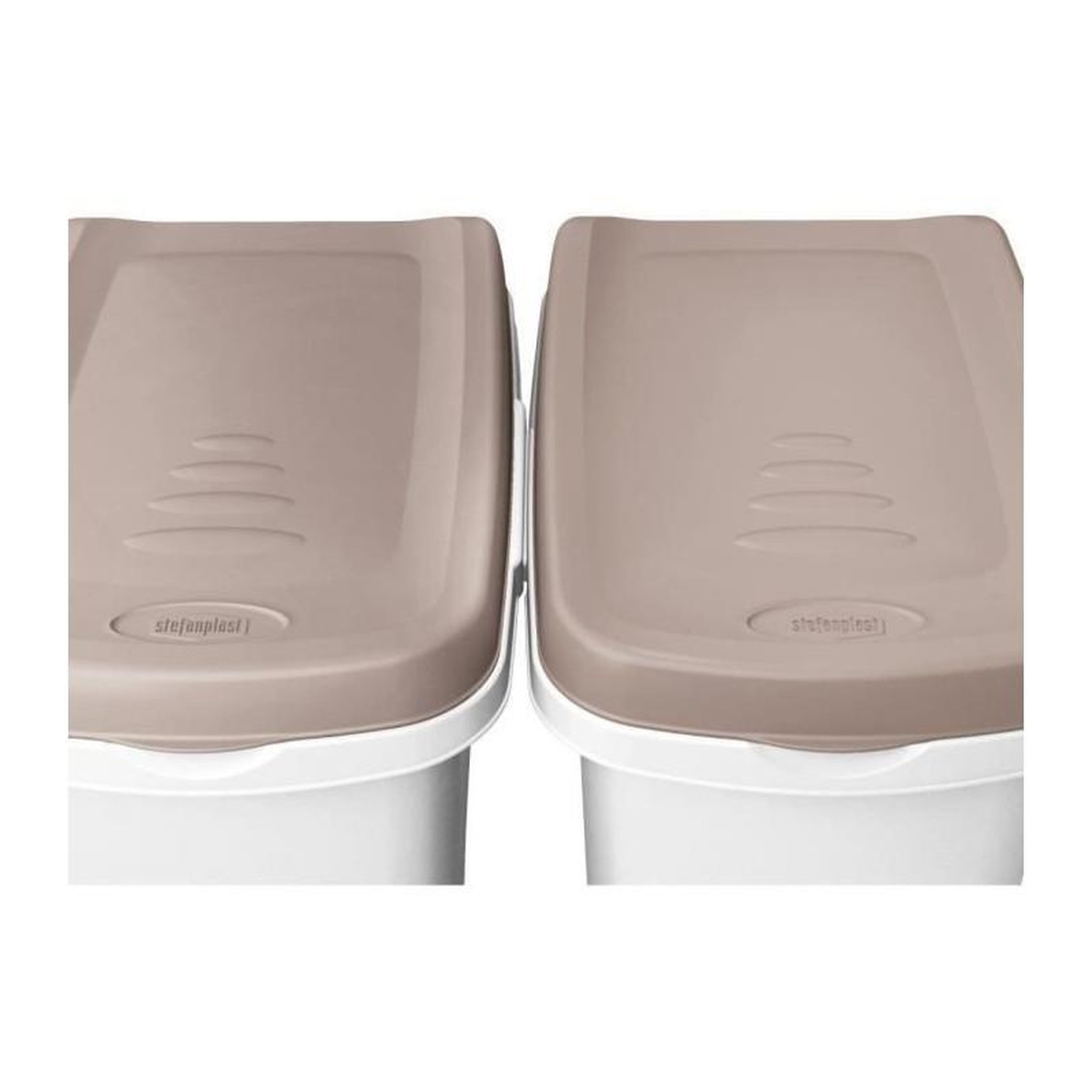 Voir la diapositive 4 : KERBL Conteneur - KERBL - Petfood - Brun/blanc - 15l