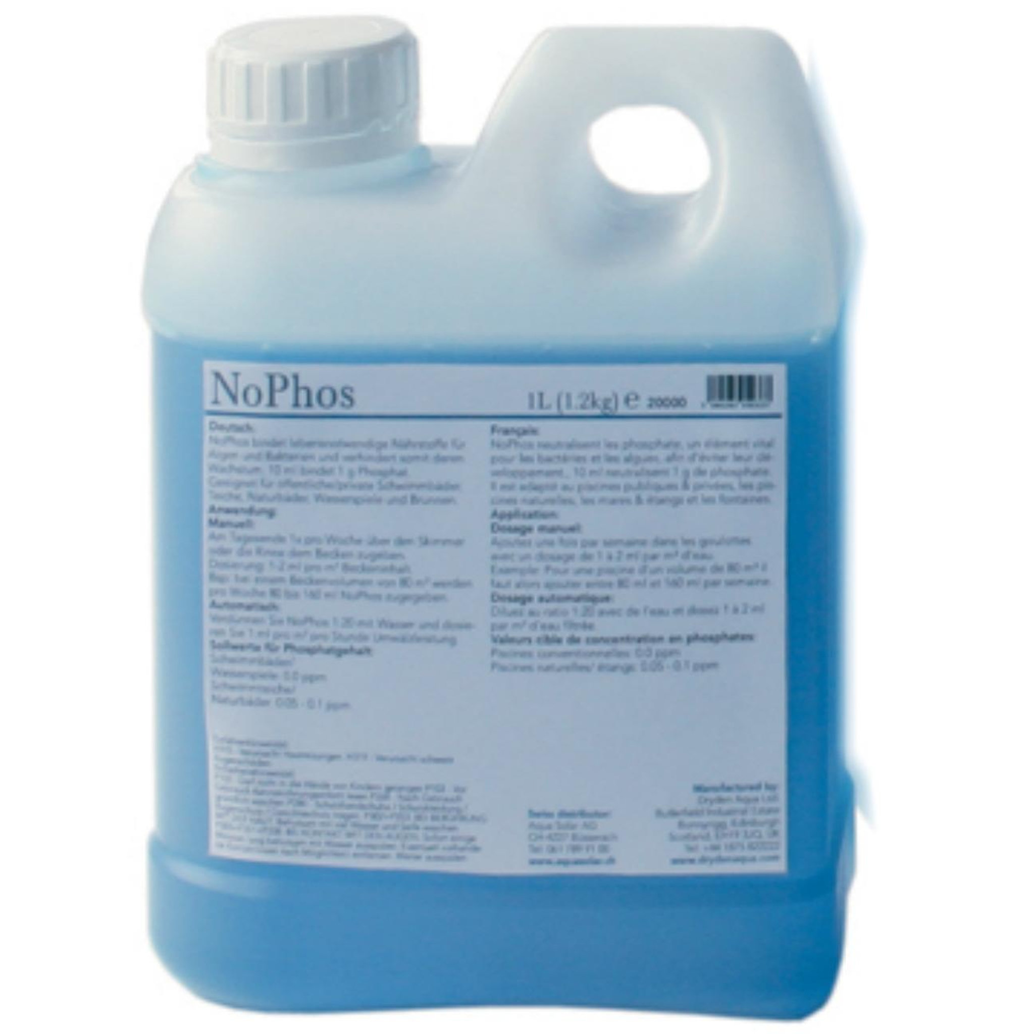 DRYDEN AQUA Liquide anti-phosphate 1l - NO PHOS