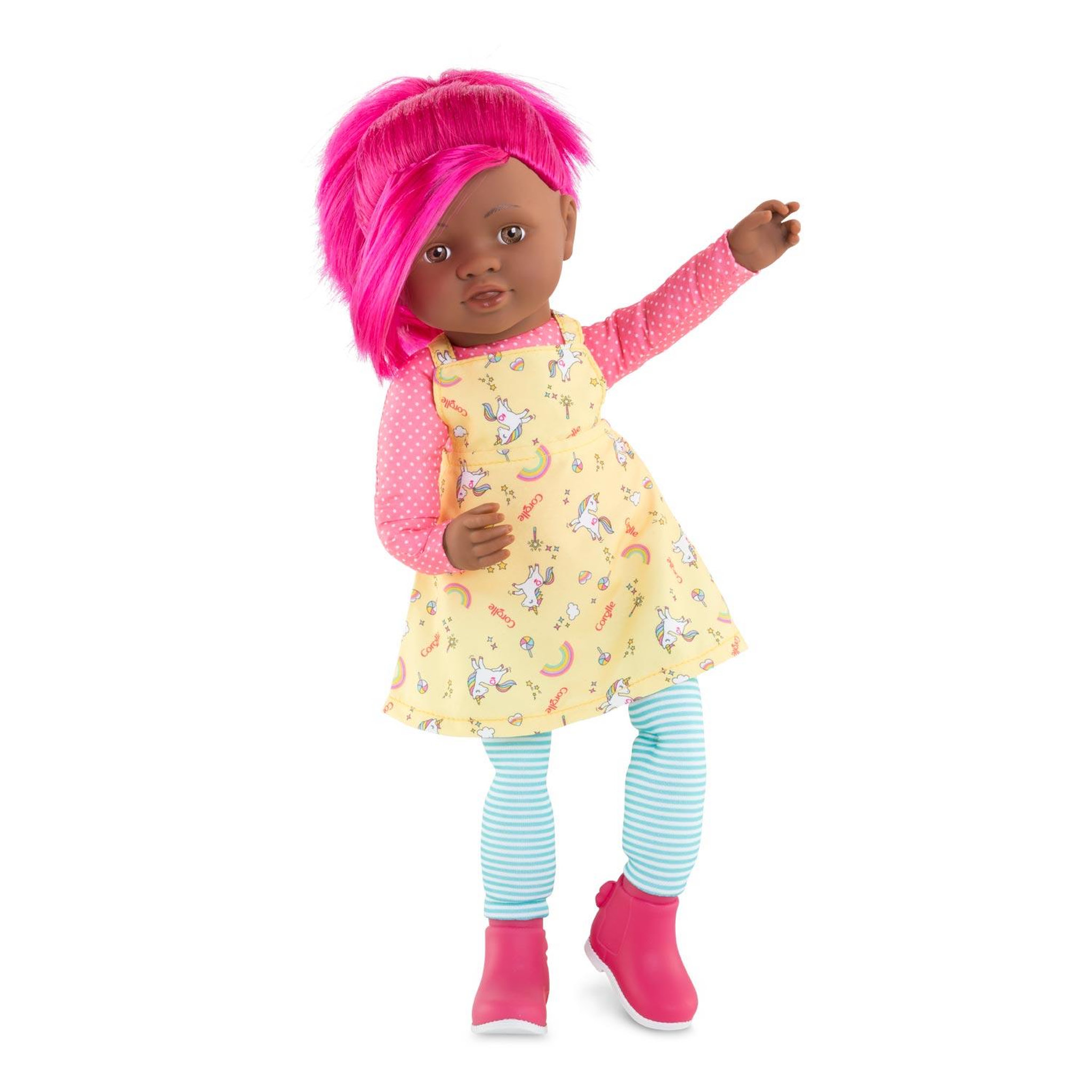 Voir la diapositive 2 : Corolle Poupée Rainbow Dolls Céléna