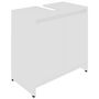 Voir la diapositive 2 : VIDAXL Armoire de salle de bain Blanc 60x33x61 cm Bois d'ingenierie