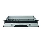 Kitchen chef Plancha électrique 2200w plaque inox 52 x 31.5cm - PLANCHADUO2200