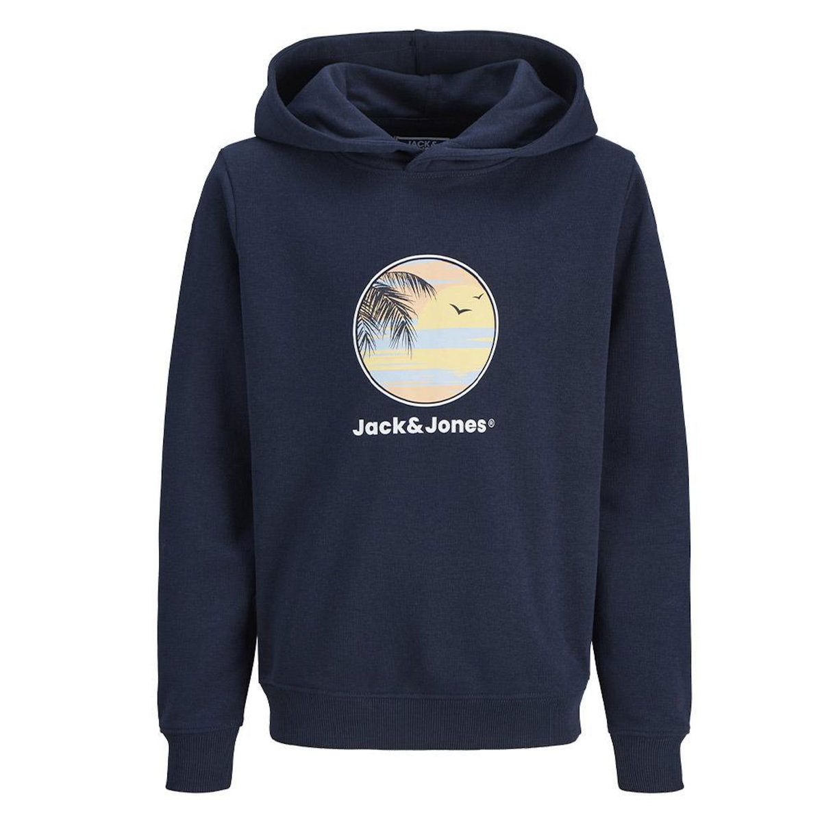 Jack & Jones Sweat Marine  Garçon Jack and Jones Hood