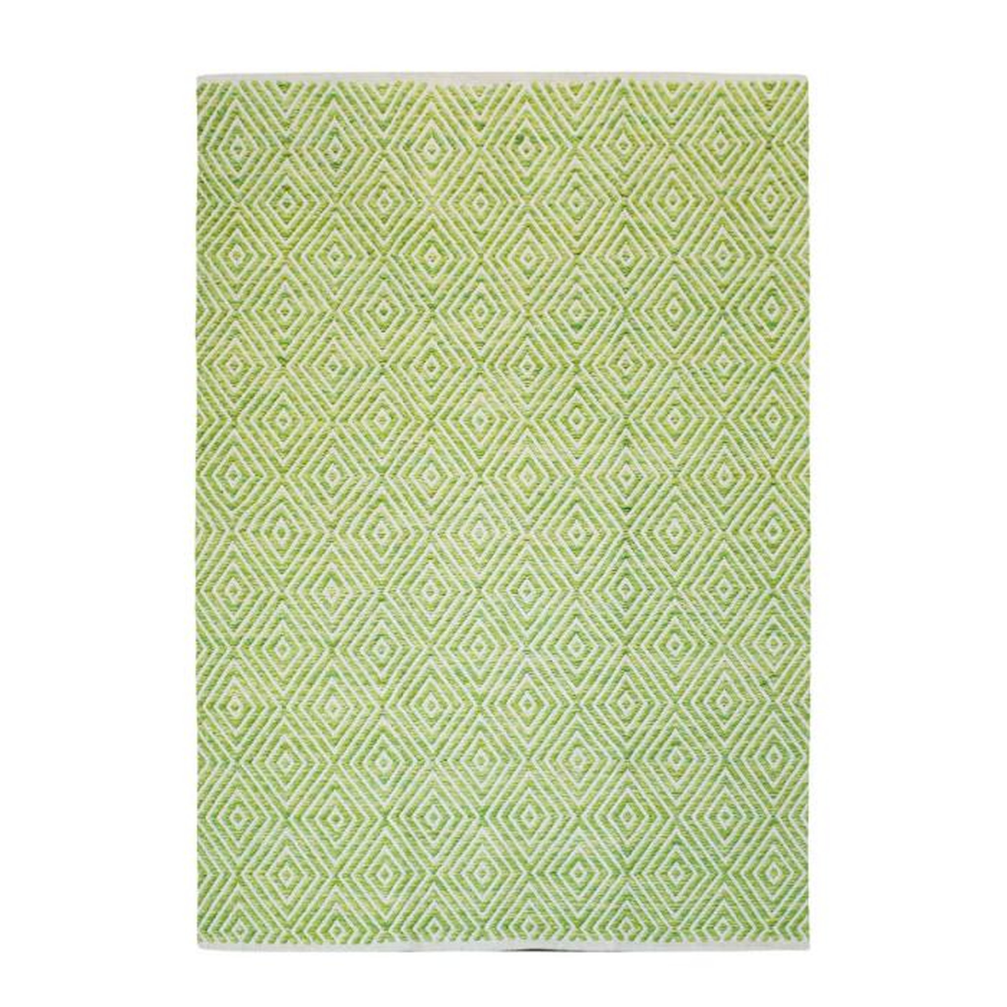 Paris Prix Tapis Géométrique Fait Main  Aperitif  Vert. Coloris disponibles : Vert
