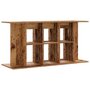 Voir la diapositive 6 : VIDAXL Support pour aquarium vieux bois 120x40x60 cm bois d ingénierie