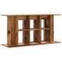 Voir la diapositive 6 : VIDAXL Support pour aquarium vieux bois 120x40x60 cm bois d ingénierie