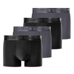 PIERRE CARDIN Lot de 4 boxers homme Bruce. Coloris disponibles : Noir