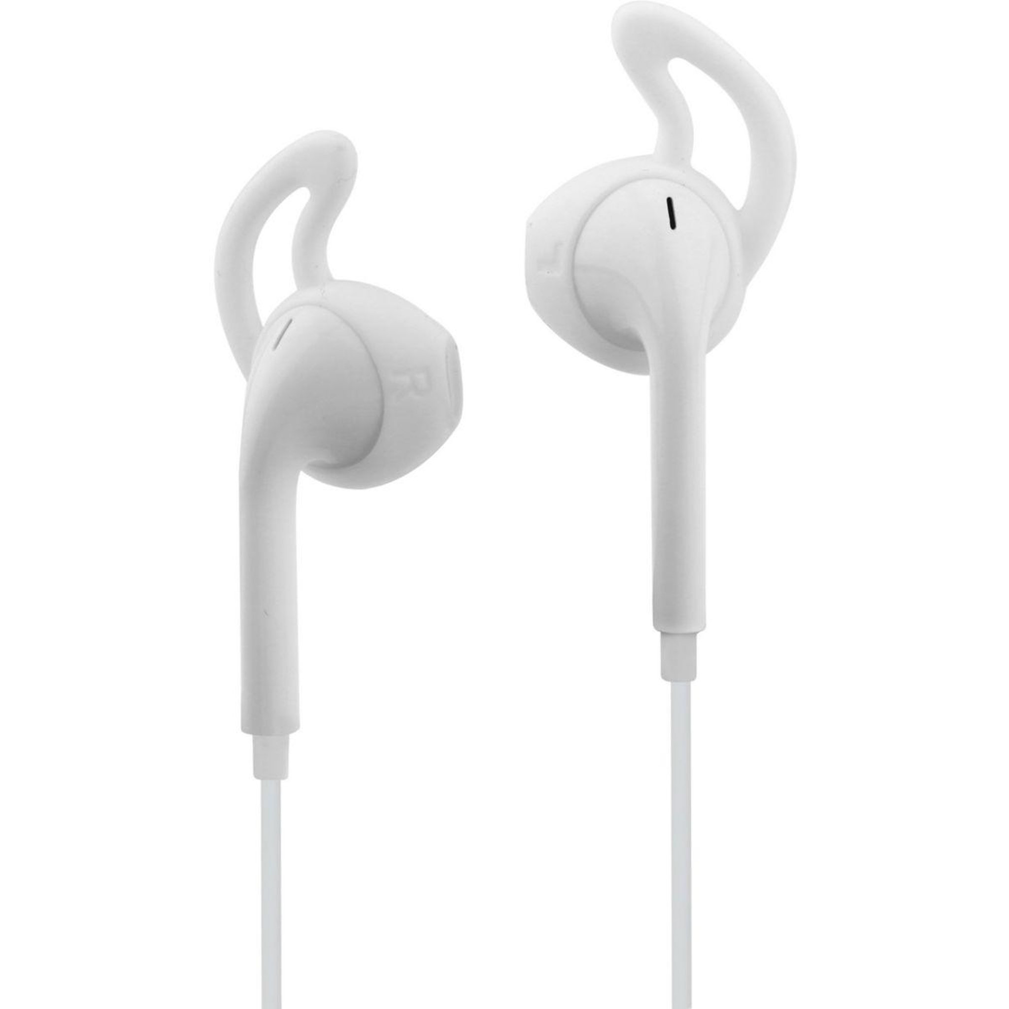 Voir la diapositive 2 : ESSENTIEL B Ecouteurs EF-02 blanc
