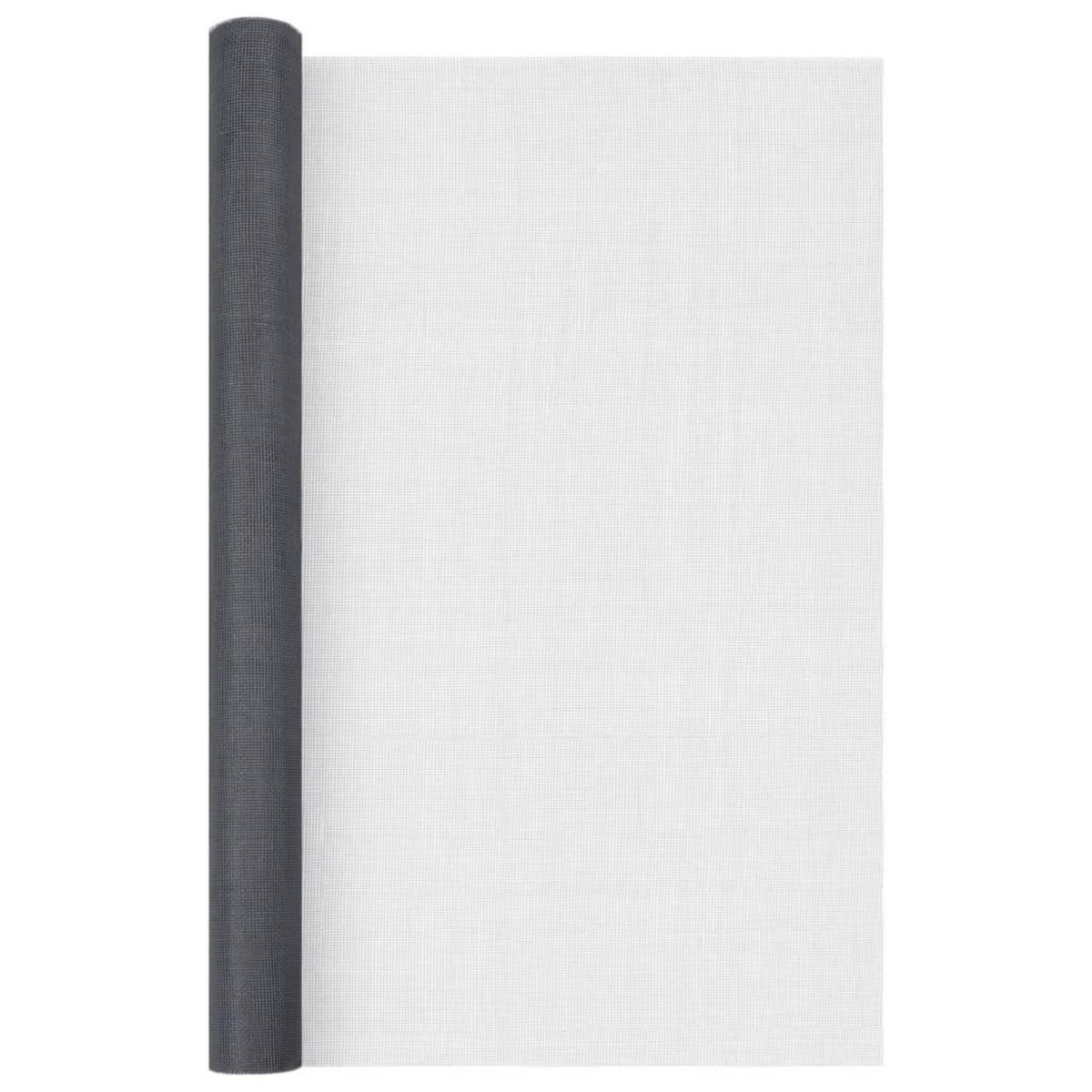 VIDAXL Ecran en treillis Fibre de verre 80x500 cm Gris