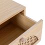 Voir la diapositive 5 : VS VENTA-STOCK Table de chevet Luna 1 tiroir couleur chêne
