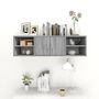 Voir la diapositive 3 : VIDAXL Etagere murale Sonoma gris 102x30x29 cm Bois ingenierie