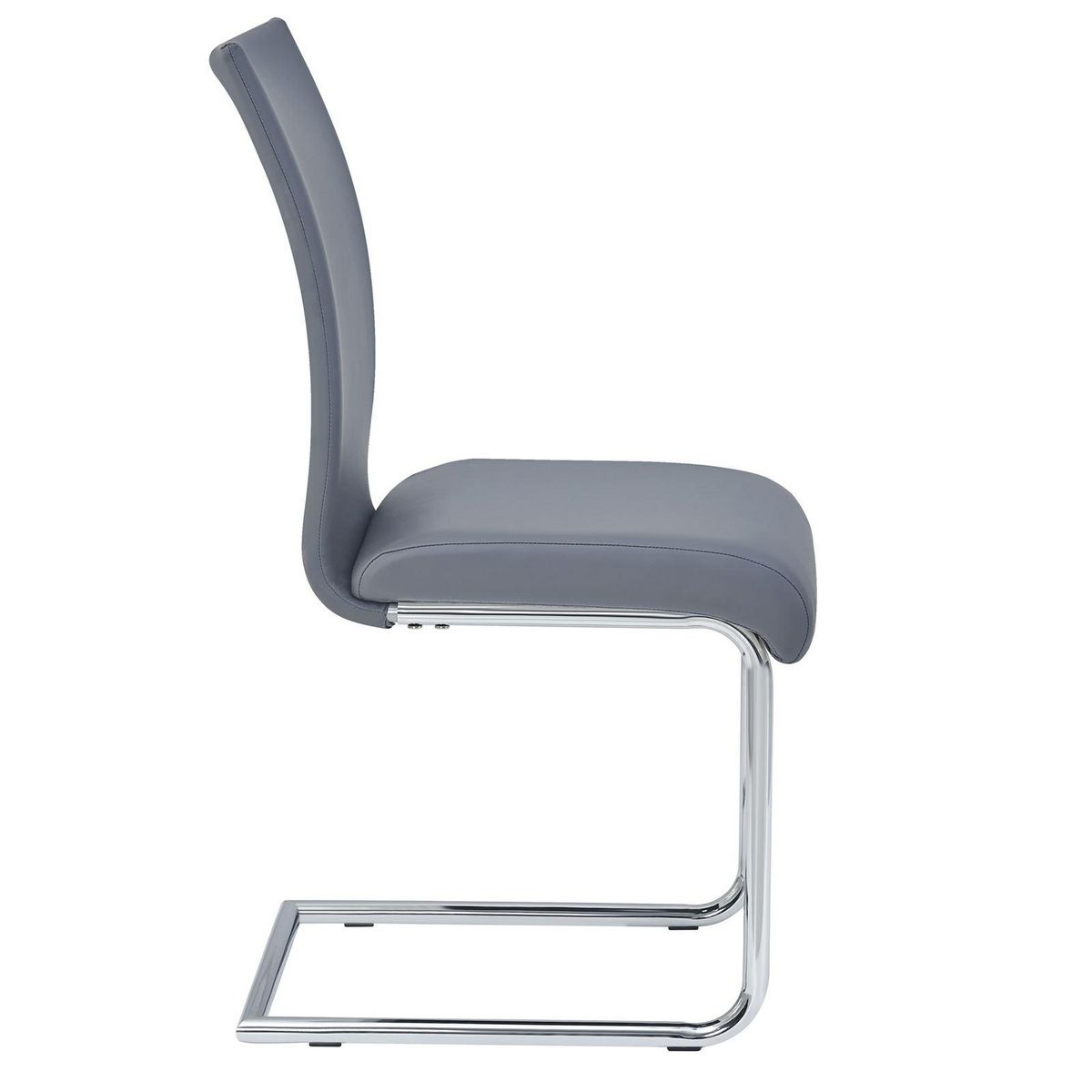 IDIMEX Lot de 4 chaises ALADINO, en synthétique