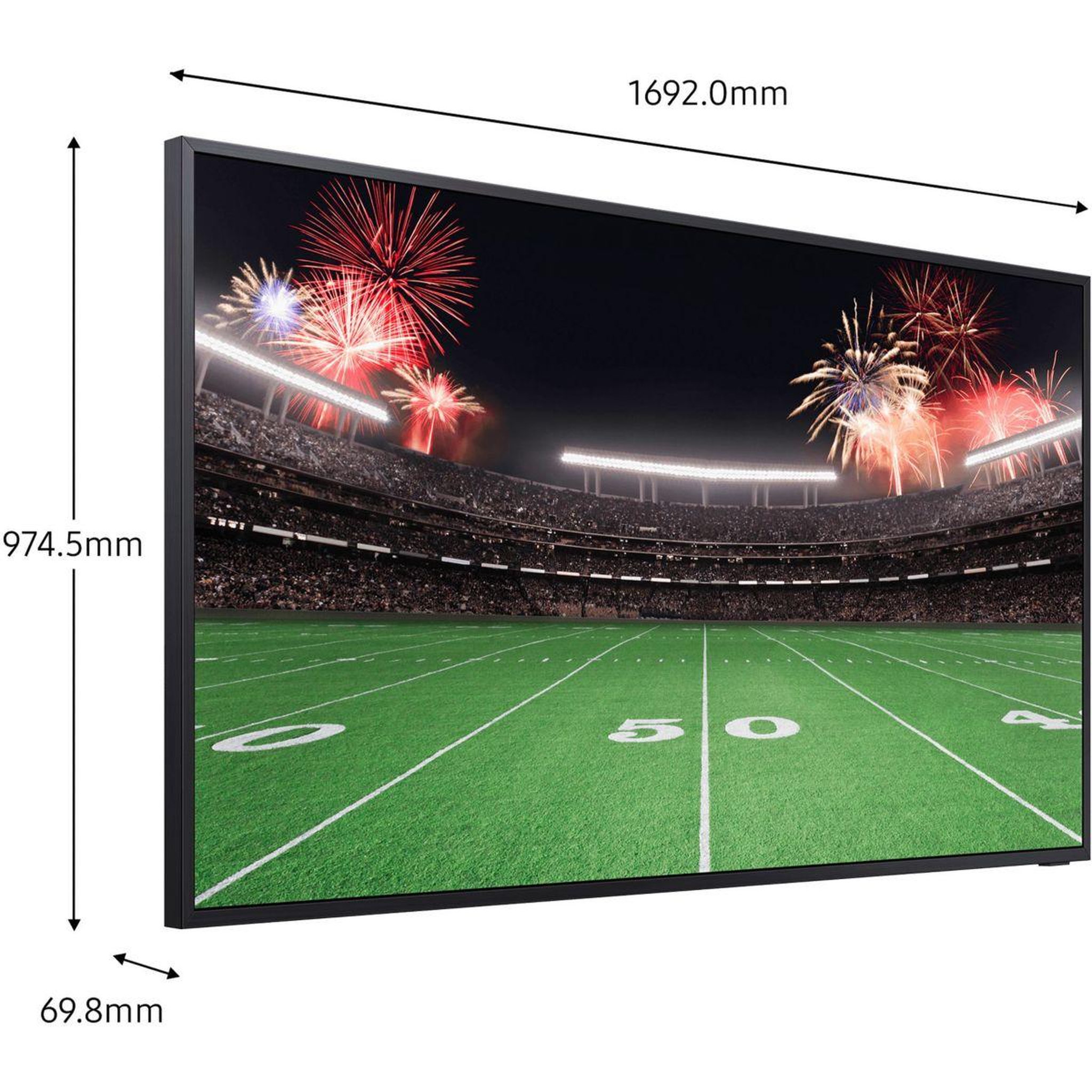 Voir la diapositive 2 : Samsung Tv qled the terrace tq75lst7d (2025) 75  (189 cm) 4k - smart tv, anti-reflet