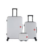 SWISS KOPPER SWISS KOPPER - LOT DE 3 - Valises grand format, cabine et vanity SPIEZ. Coloris disponibles : Bleu, Gris