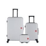 SWISS KOPPER SWISS KOPPER - LOT DE 3 - Valises grand format, cabine et vanity SPIEZ. Coloris disponibles : Vert