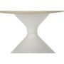 Voir la diapositive 3 : Paris Prix Table d'Appoint Effet Marbre  Alba  45cm Blanc