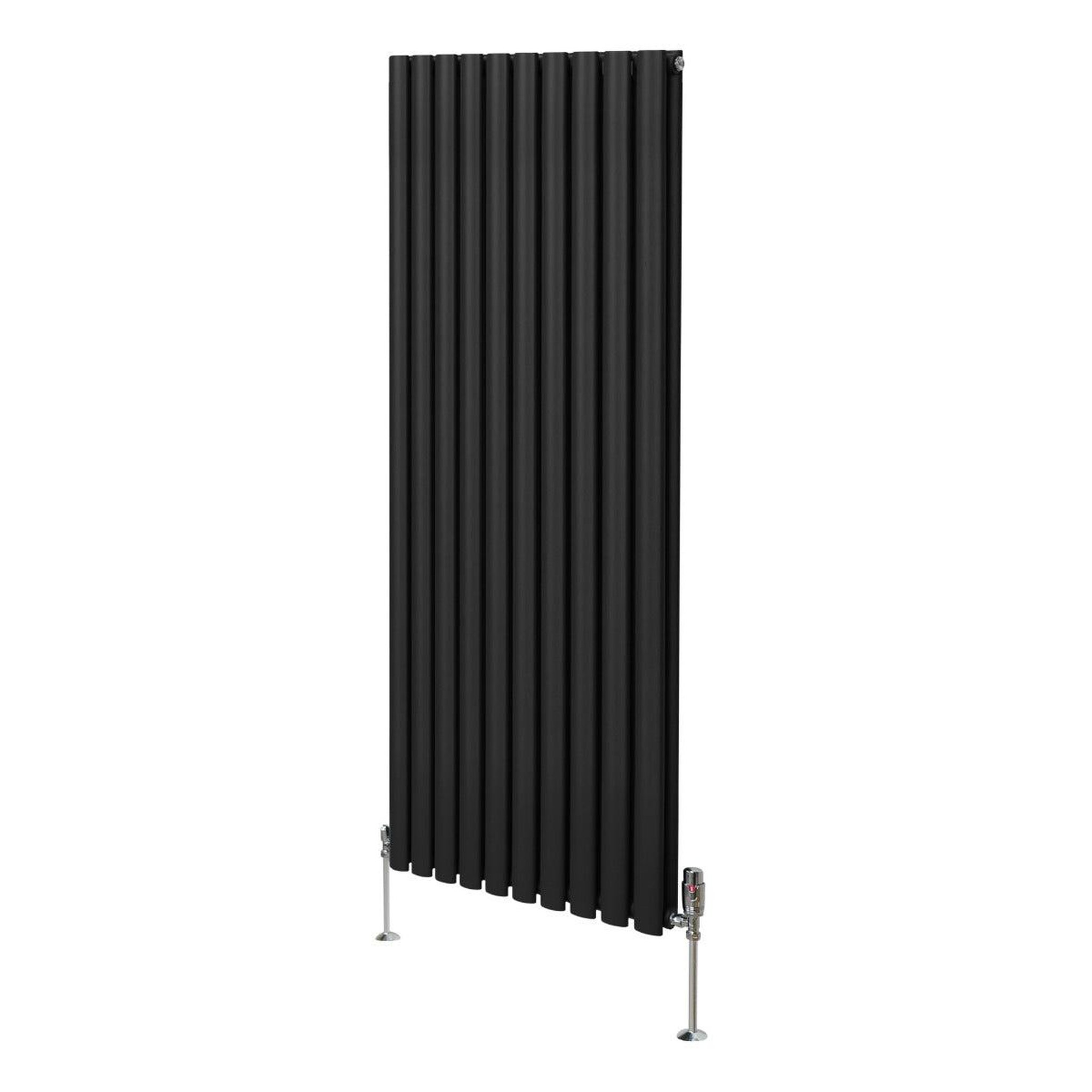 Voir la diapositive 1 : MONSTERSHOP Radiateur à colonnes ovales & robinet, 2 panneaux - 1600 x 600 mm