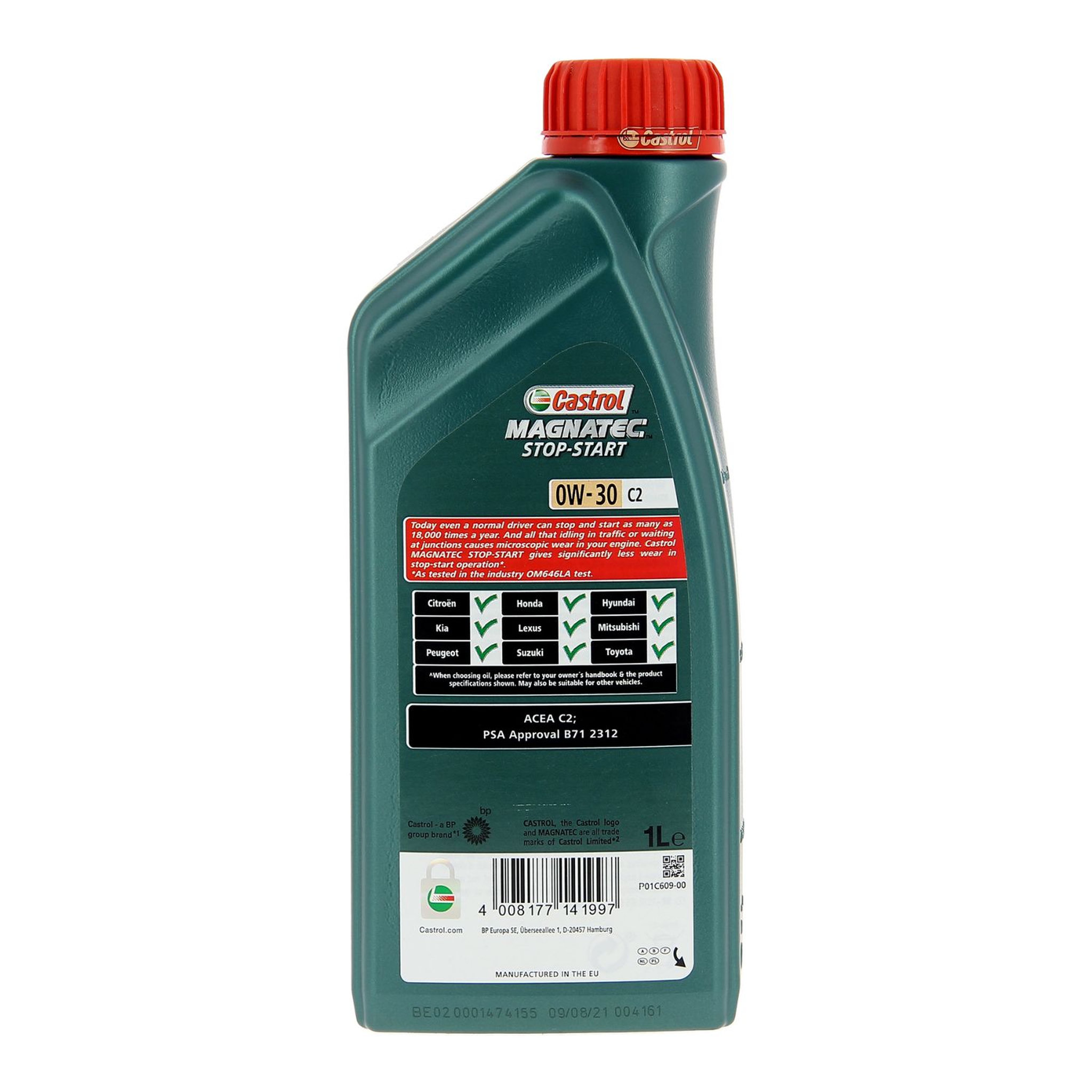 Voir la diapositive 2 : Castrol Huile moteur CASTROL Magnatec S 0W-30 C2 1L