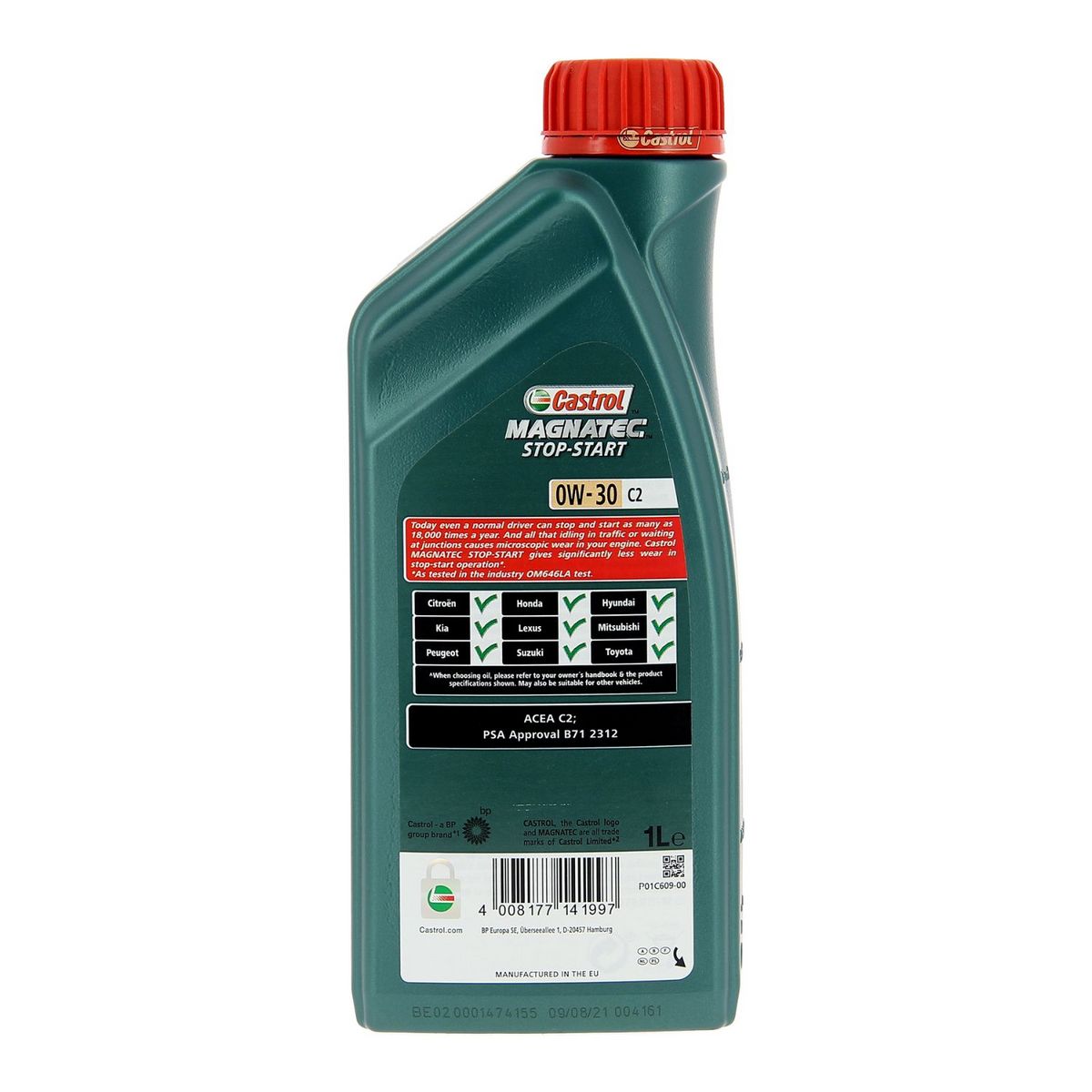 Castrol Huile moteur CASTROL Magnatec S 0W-30 C2 1L