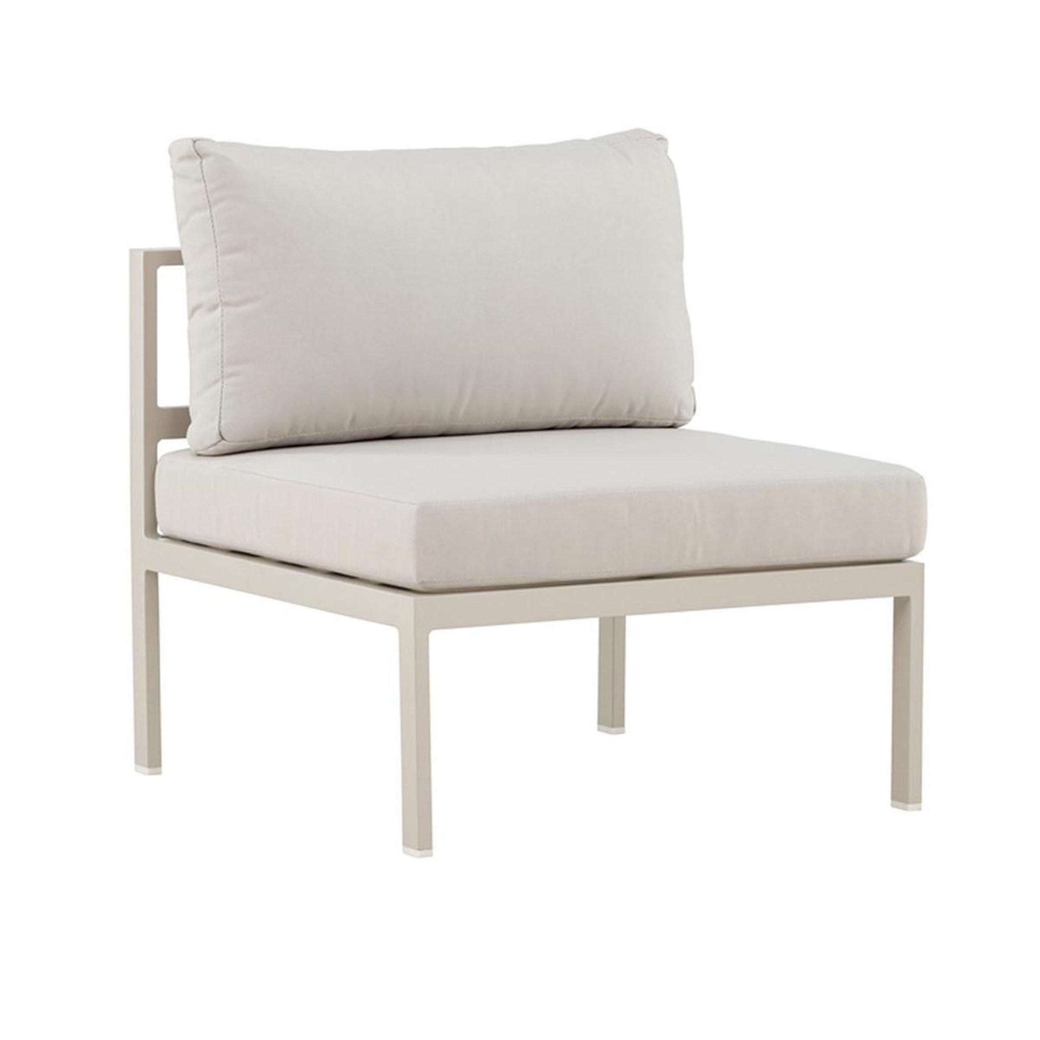 Paris Prix Module canapé de jardin  copacabana  74cm beige clair