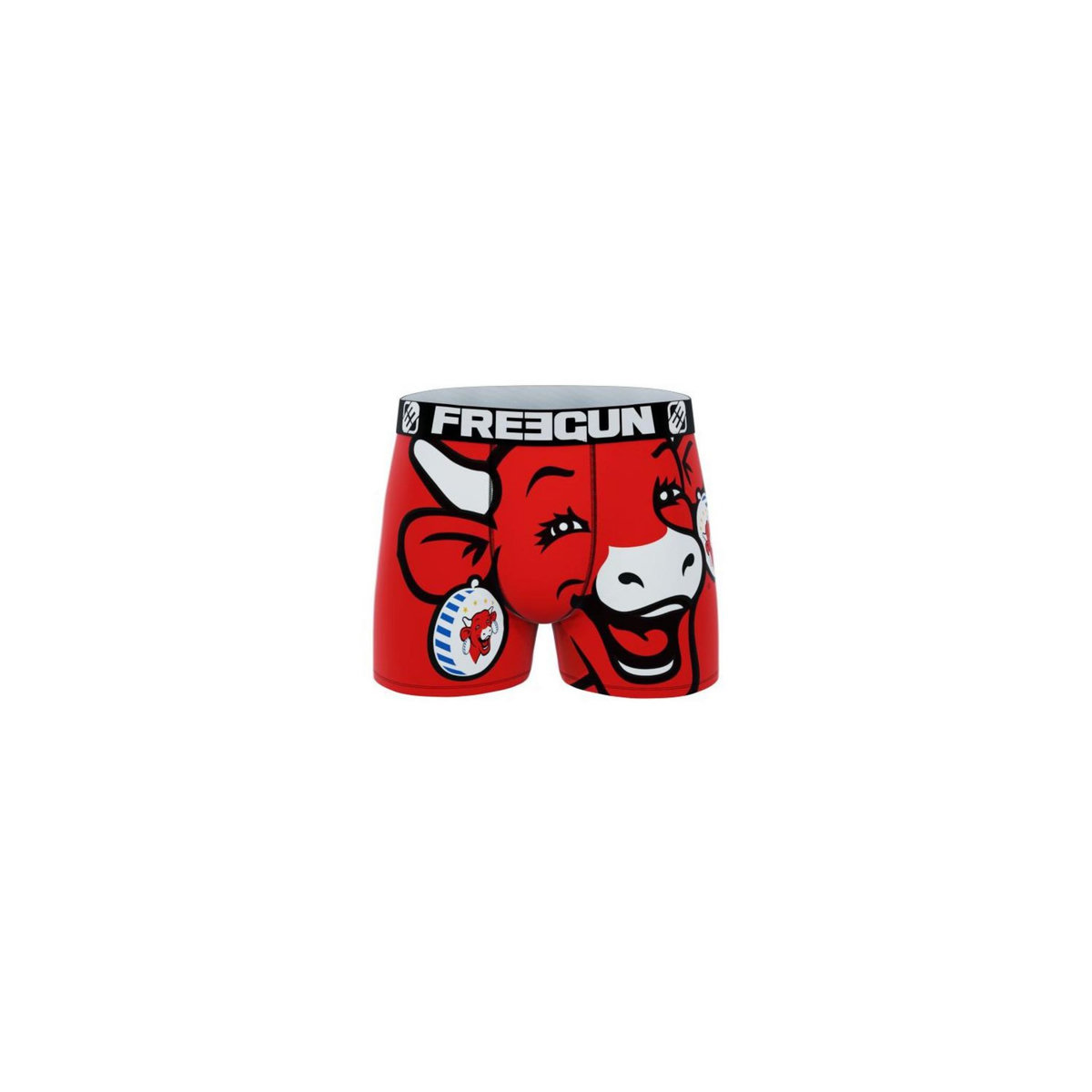 FREEGUN Lot de 3 boxers homme La vache qui rit