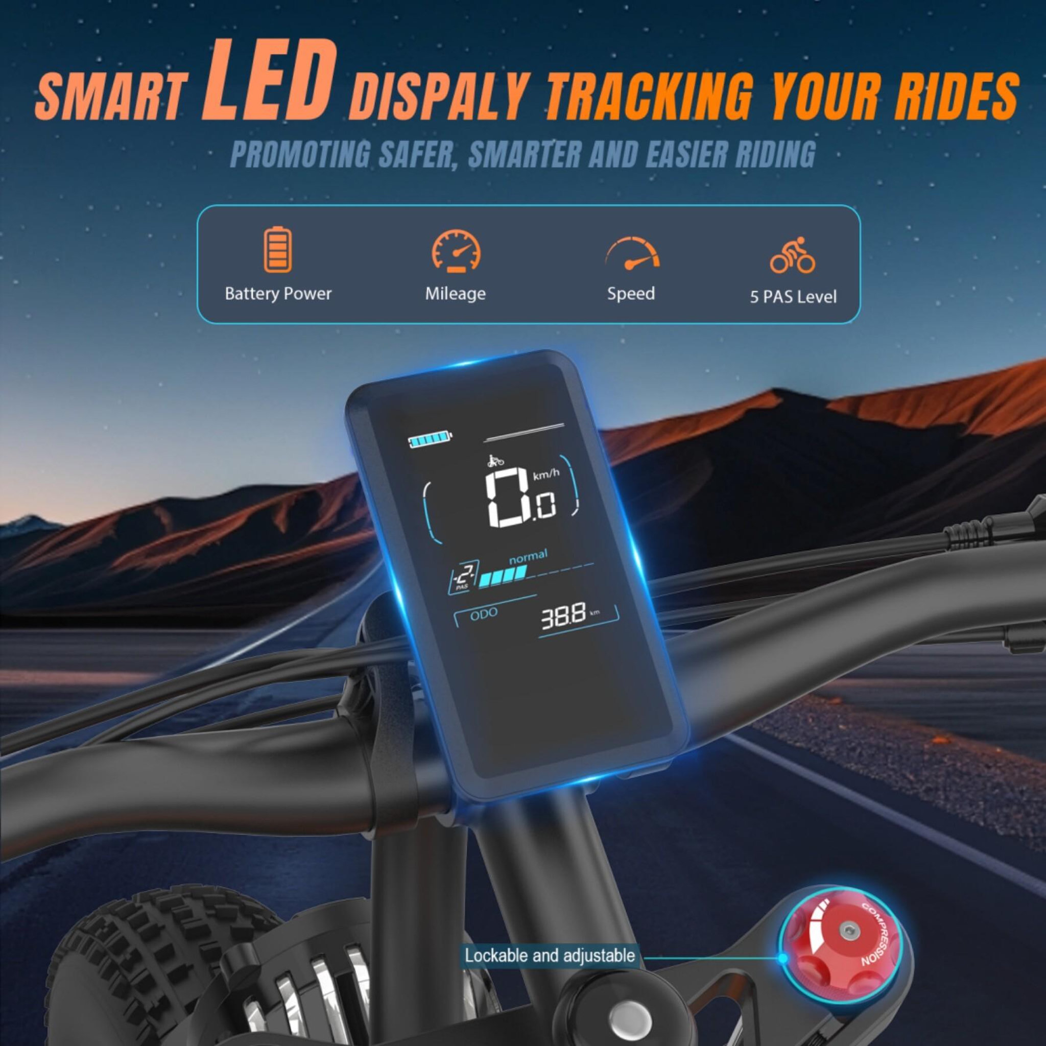 Voir la diapositive 5 : ZAZAWORK Vélo électrique ZAZAWORK CF26 MAX