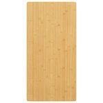 VIDAXL Dessus de table 50x100x1,5 cm bambou