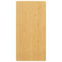 Voir la diapositive 1 : VIDAXL Dessus de table 50x100x1,5 cm bambou