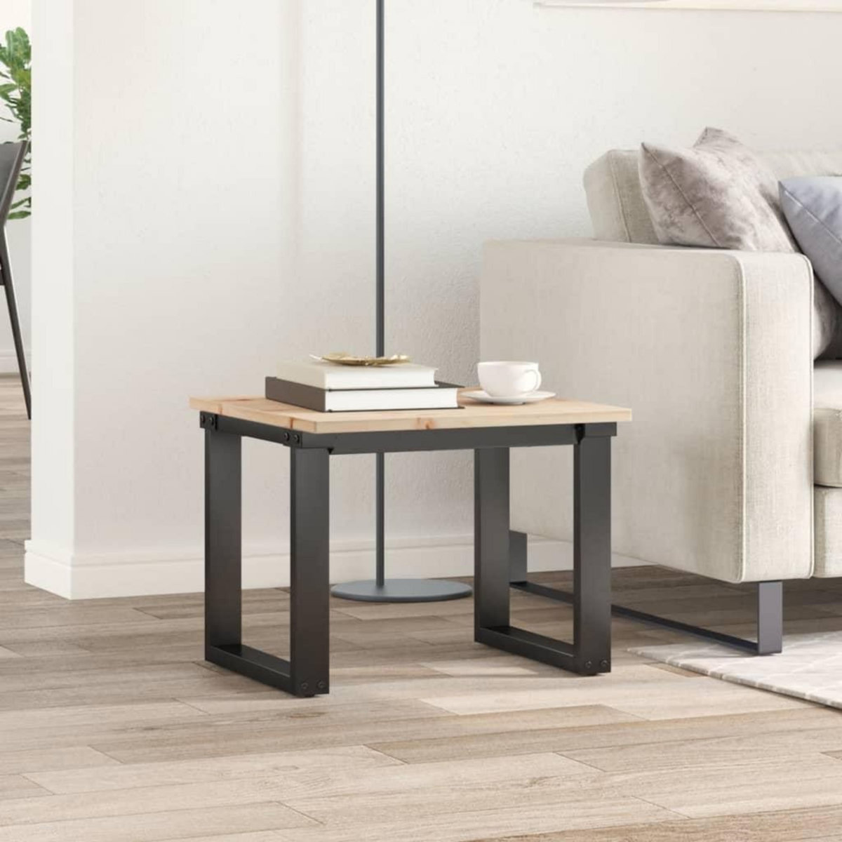 VIDAXL Dessus de table 50x50x1,7 cm carre bois de pin massif