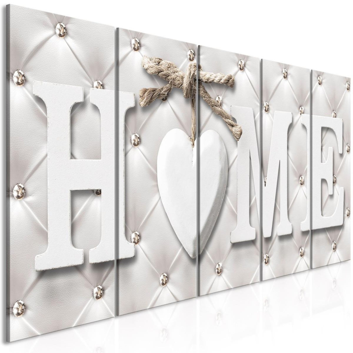 Paris Prix Tableau Imprimé 5 Panneaux  Quilted Home Narrow