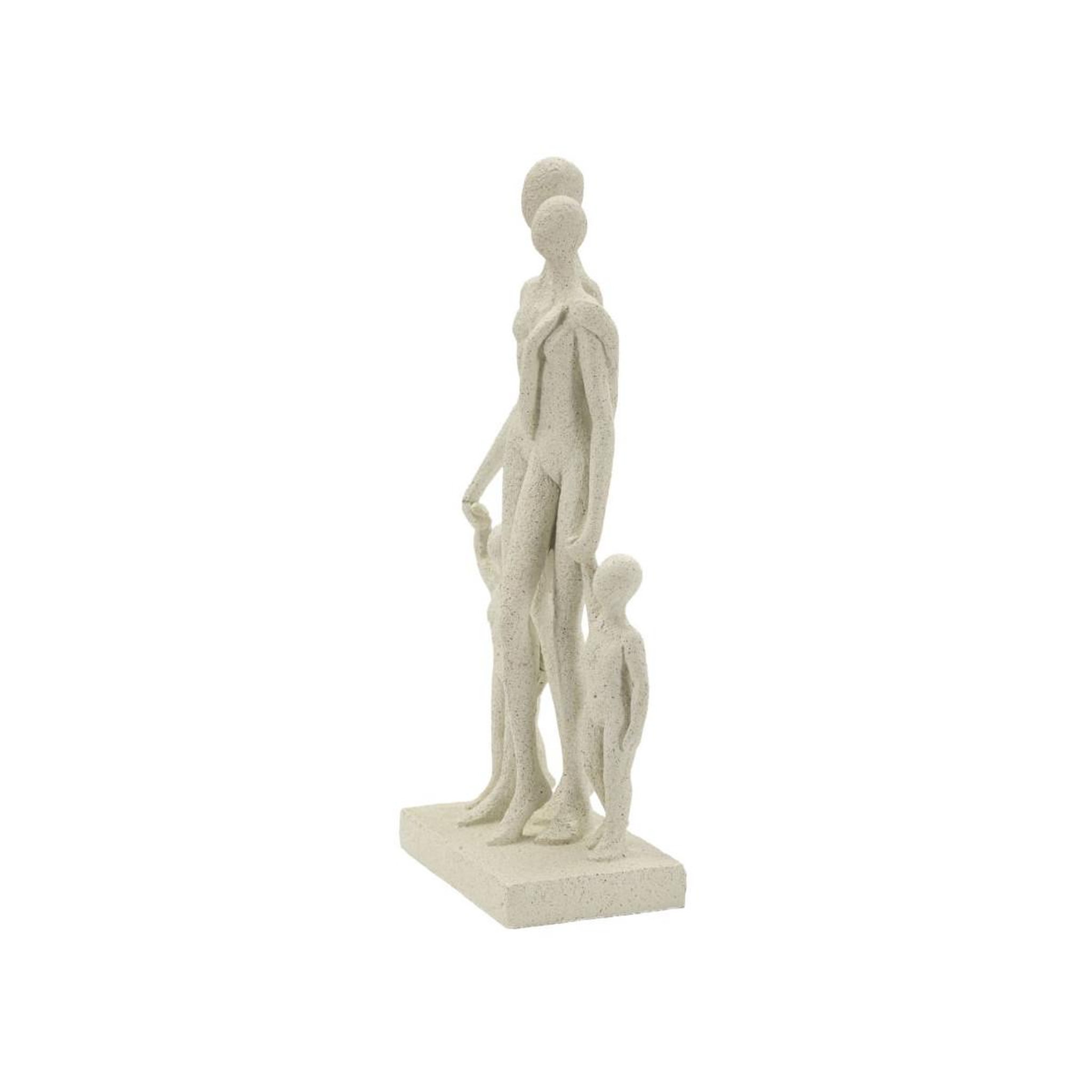 Voir la diapositive 3 : Paris Prix Statuette déco famille  stons  30cm crème