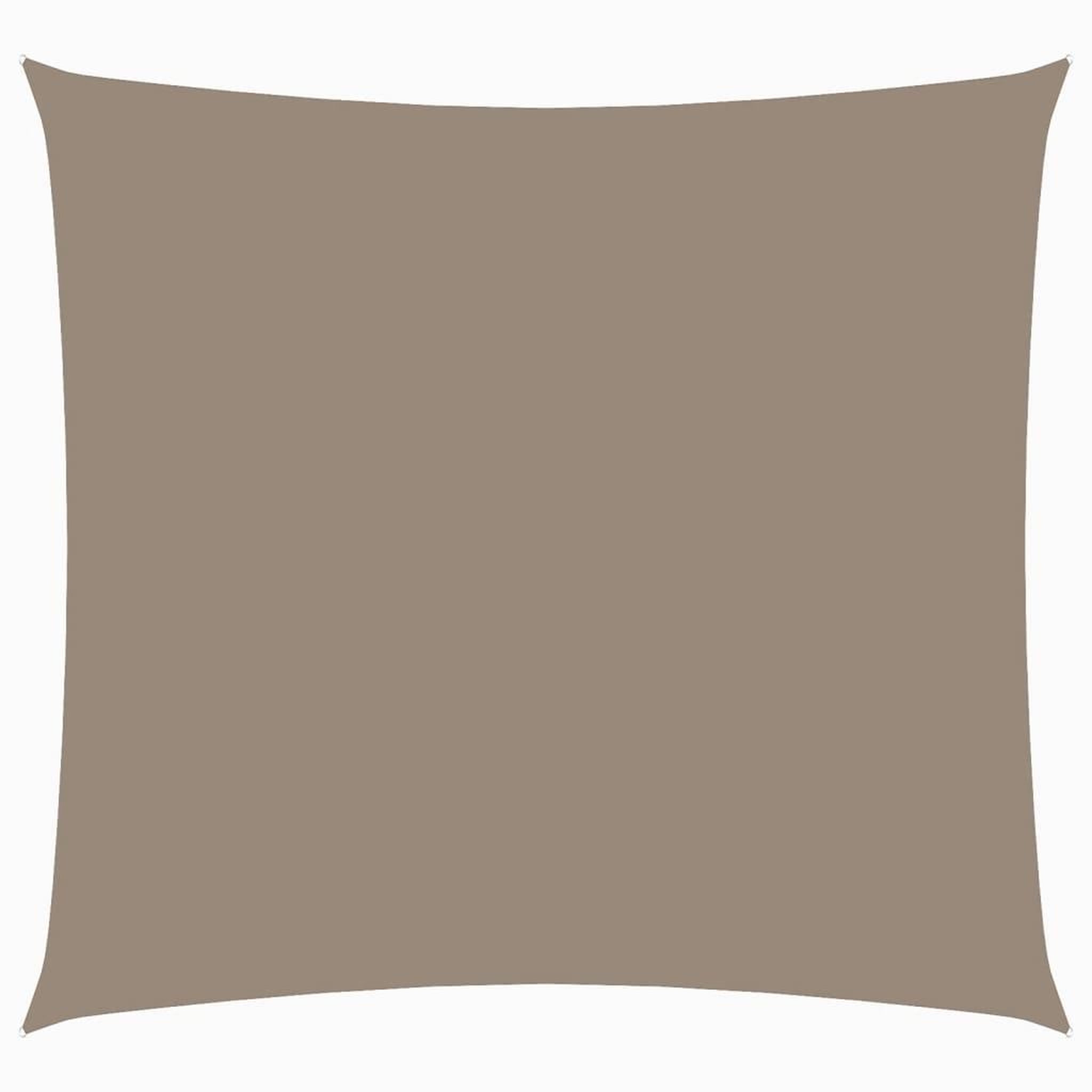 Voir la diapositive 2 : VIDAXL Voile de parasol tissu oxford carre 6x6 m taupe