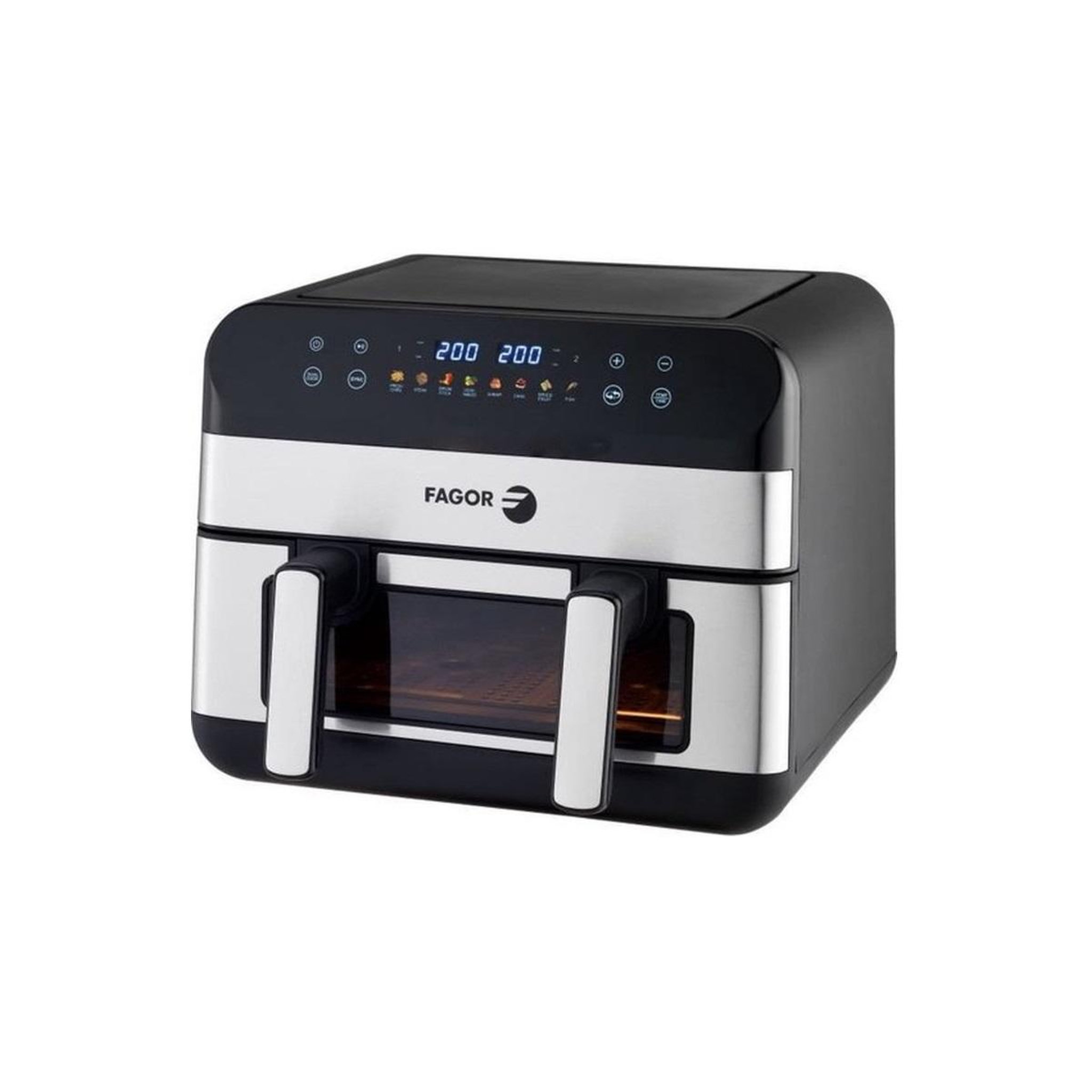 Voir la diapositive 2 : Fagor Friteuse sans huile 10l 2400w inox/noir - fgf10