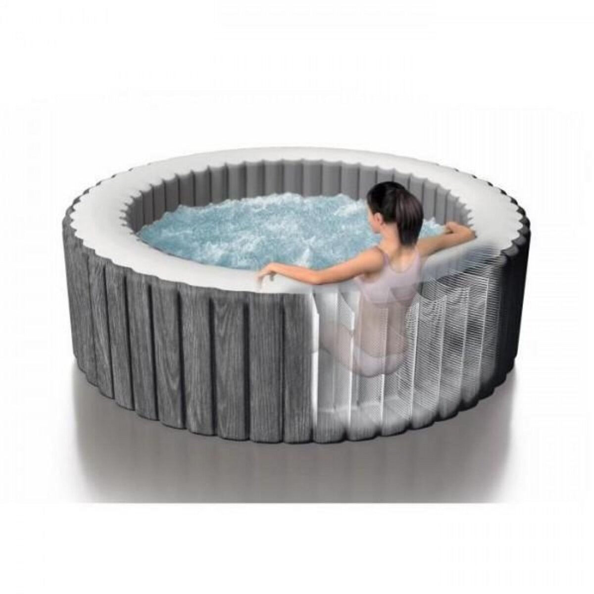 INTEX Spa gonflable INTEX - Baltik - 196 x 71 cm - 4 places - Rond - 28440EX
